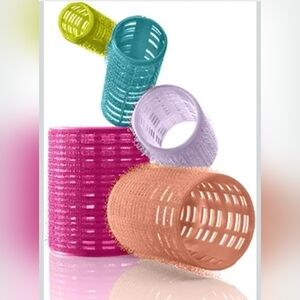 Colorful Hair Roller Set for Home Parties